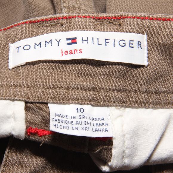 Vintage Tommy Hilfiger Jeans Cotton Pantsuit Size Large Jacket/10 pants - Picture 8 of 10
